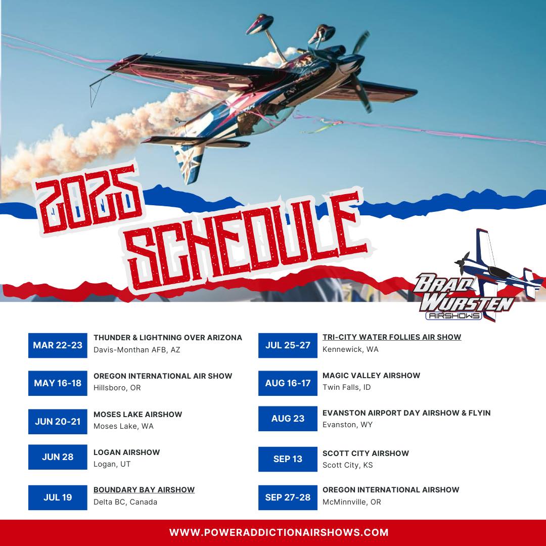2025 Airshow Schedule